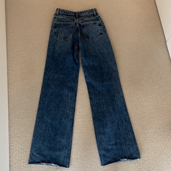 Zara wide leg full length jeans - Picture 3 of 3